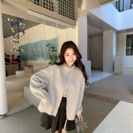 女式毛呢外套;大码毛呢外套