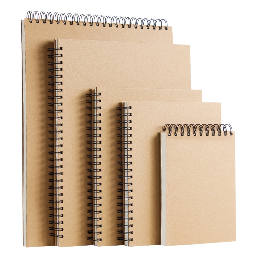 Coil hard shell sketch book 8K Art special painting book A4 sketch book 16K Painting Book 32K/A5/A3/4K