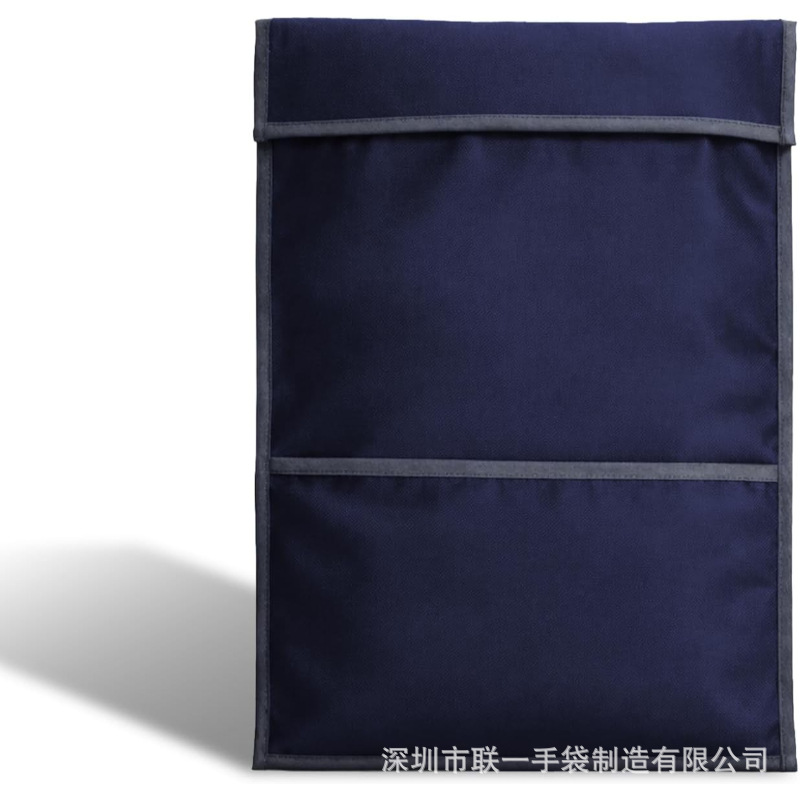 Anti-tracking Faraday tablet shielding bag, blocks Bluetooth and GPS, anti-theft storage bag for car keys