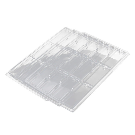 Transparent Pet Polymer Monomer Blister Tray Hardware Turnover Tray Universal Packaging Anti-Static Blister Tray Shell