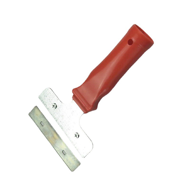 Pala de limpieza de suministro directo de fábrica pequeña manija roja pala pequeña Limpieza de costura de belleza pala de limpieza profesional