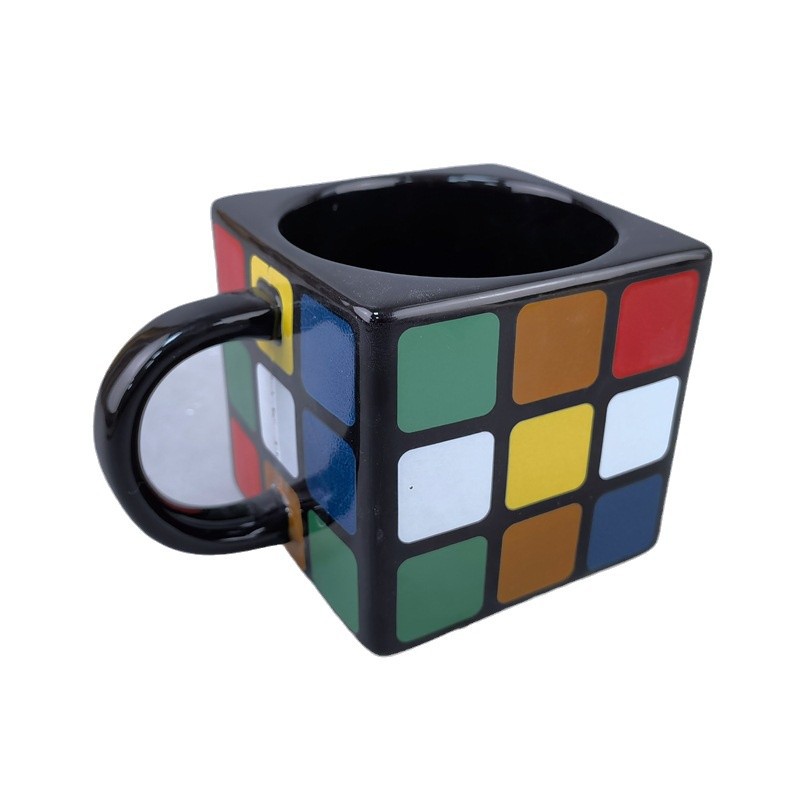 Estrictamente seleccionado tetris taza de cubo creativo taza de modelado cubo taza de cerámica taza creativa