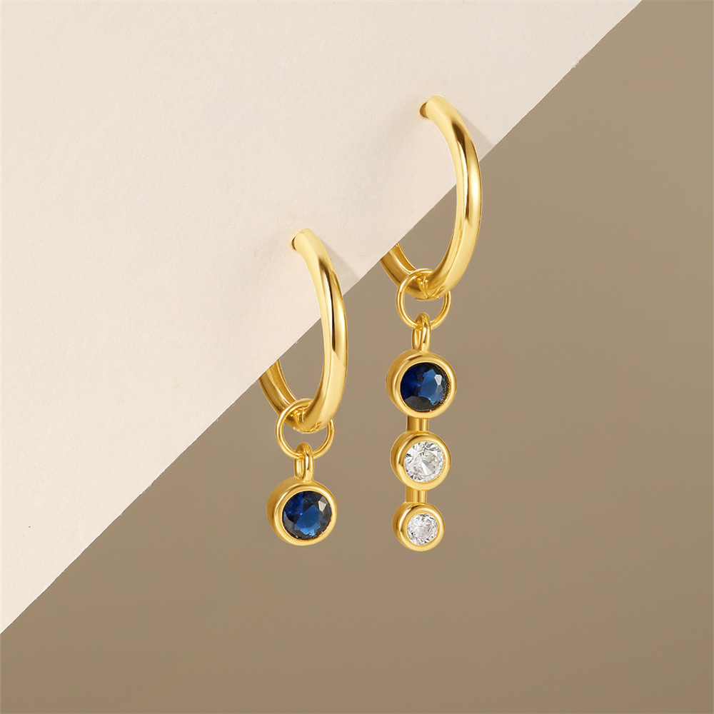 2g Weight 925 Sterling Silver Ear Needle Material Zircon Inlay Material Drop Earrings Classification 1 Pair Quantity Daily Occasion 925 Sterling Silver Material Round, Star, Moon Pattern All Seasons Season Women's Gender Plating, Inlay Design Simple Style, IG Style Style 1 Pair 925 Sterling Silver Zircon 925 Sterling Silver Earrings Round Star Moon Drop Earrings 12