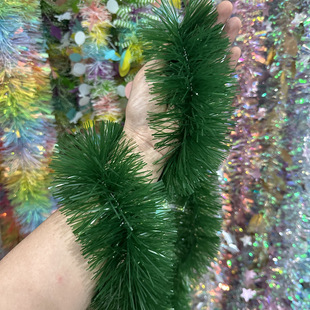 Factory new Christmas color bar army green wool bar flower cross-border hot ribbon madder scene decoration