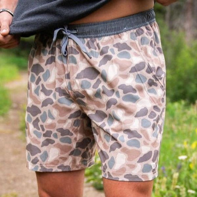 R9992 Foreign trade On behalf of Cross border new pattern Sports pants 7 camouflage Hawaii