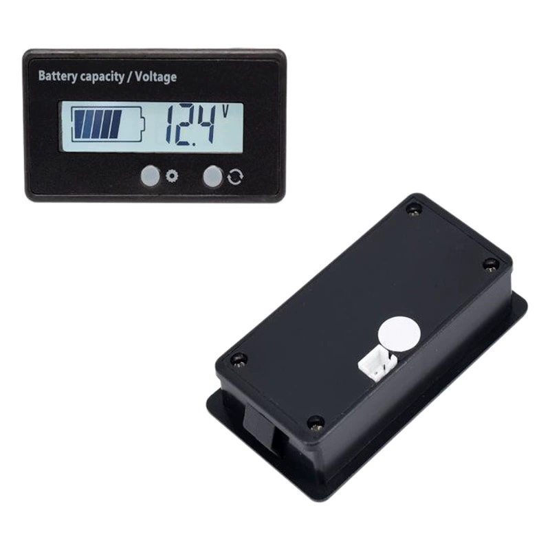 12V24V36V48V60V72V дисплей мощности вольтметр ЖК-измеритель мощности Электрический аккумулятор автомобиля