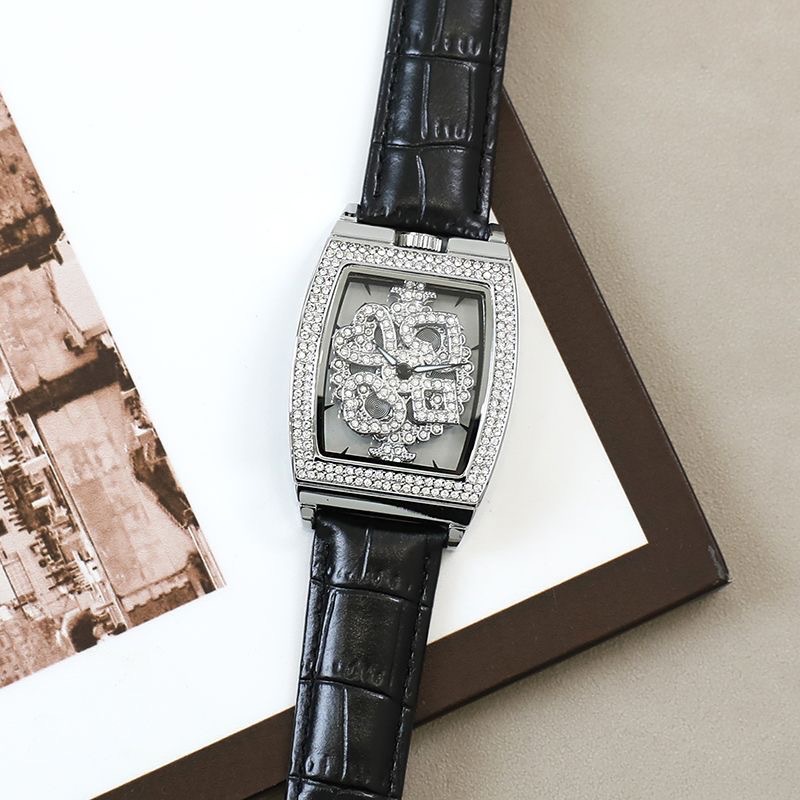 Orologio donna elegante poker dea con quadrante scheletrato_voghion.com