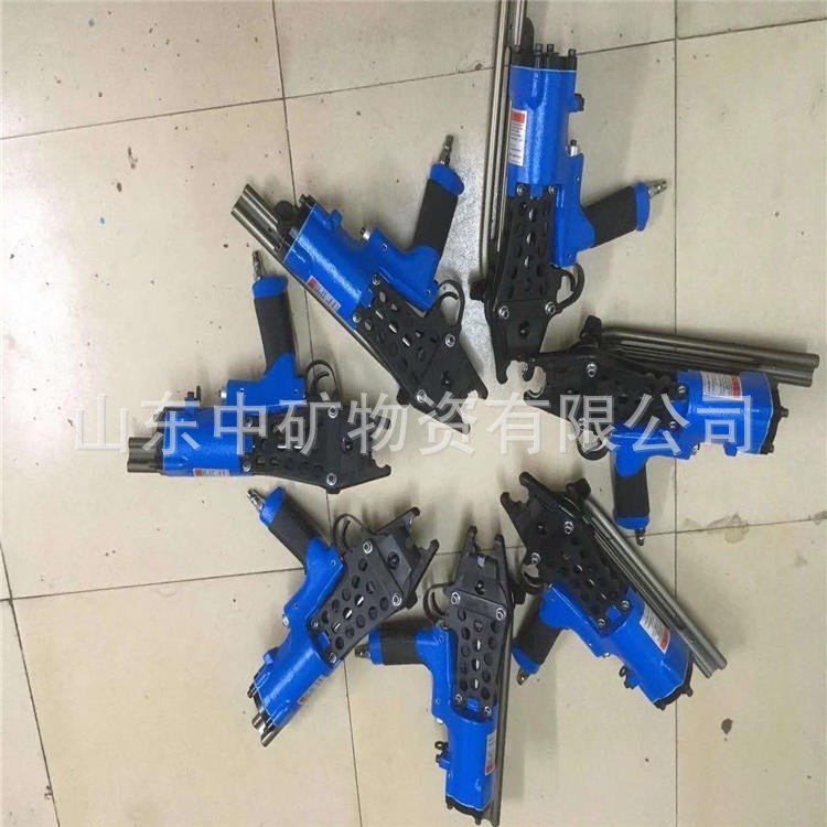 矿用气动扣网机  LWQ-13 轻便快捷效率高 现货气动锚网连口机