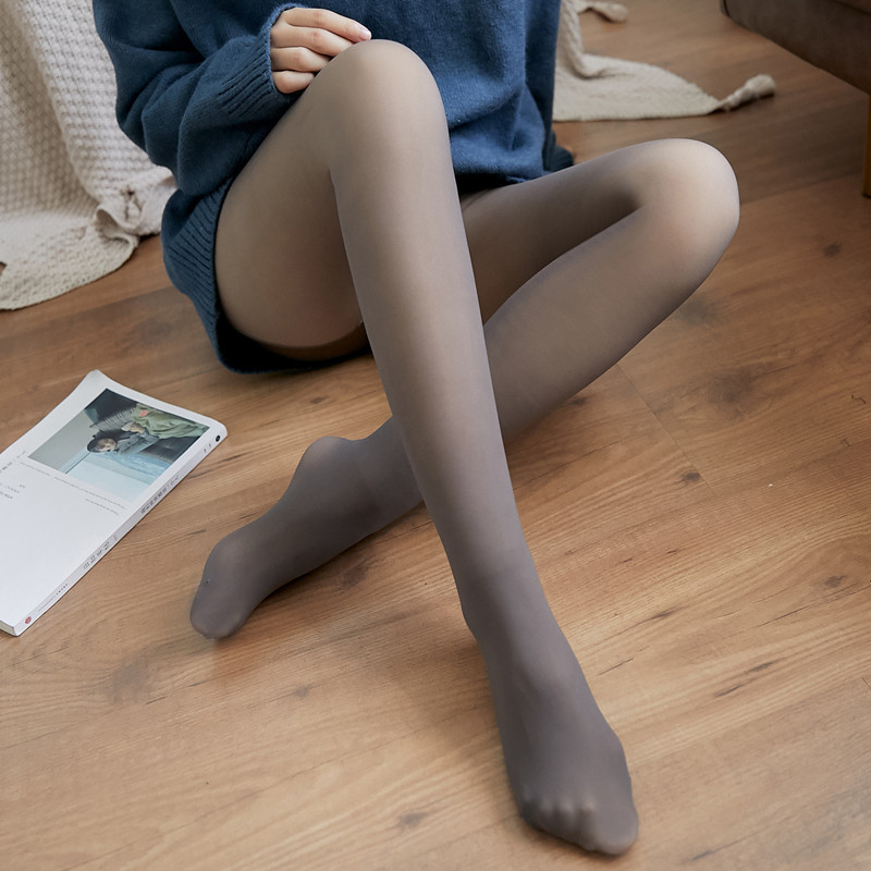 Internet Celebrity Hot Recommends Fake Translucent Leggings and Stockings for Women in Spring and Autum Stewardess Gray Real Translucent All-In-One Pantyhose Internet Celebrity Hot Recommends Fake Translucent Leggings and Stockings for Women in Spring and Autum Stewardess Gray Real Translucent All-In-One Pantyhose