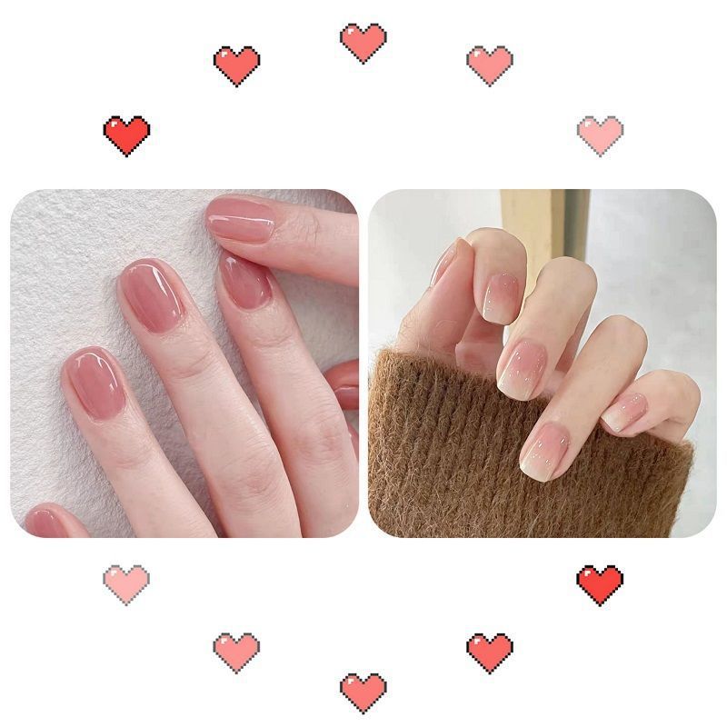 A base de agua de hielo blanco transparente desnudo esmalte de uñas hembra libre de horneado pelable sin lágrimas de secado rápido inodoro estudiante manicura traje