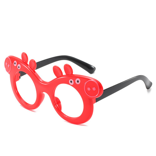 儿童时尚眼镜框可爱无镜片男童女童宝宝卡通玩具框架小孩装饰眼镜