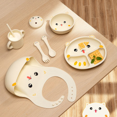 おしゃぶりクラスの赤ちゃんの食事皿子供のシリコン赤ちゃんの吸盤式の碗の補助食の格別の食事皿の一体式の304食器
