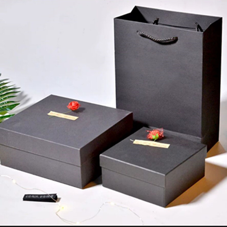 现货高档可乐包装盒礼物盒子黑色蝴蝶结包装盒围巾礼品盒杯子礼盒