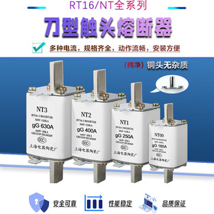 NT00-100A low voltage fuse RT16 fuse core ceramic fuse NT1-100A NT2 NT3 knife type