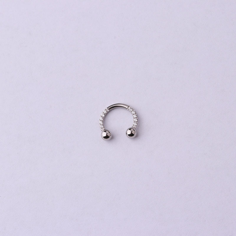 Nose Rings & Studs Fashion Geometric 316 Stainless Steel  Plating display picture 12