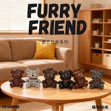 皮玩系列皮艺马2026马年吉祥物皮革马包挂件创意马礼品法斗挂件