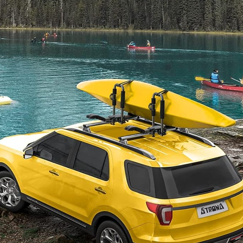 Luggage Rack, Canoe Rack, Kayak Rack, Aviation Aluminum, Foldable and Adjustable