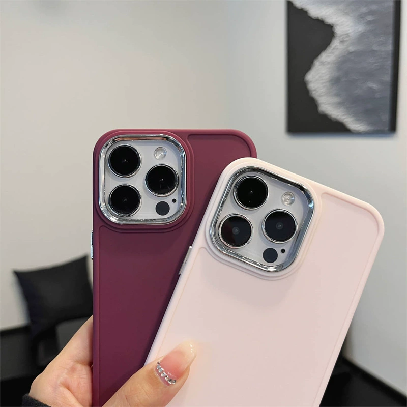 Apple, совместимый iPhone 16, металлический чехол для телефона, силиконовая линза, iphone, 15promax