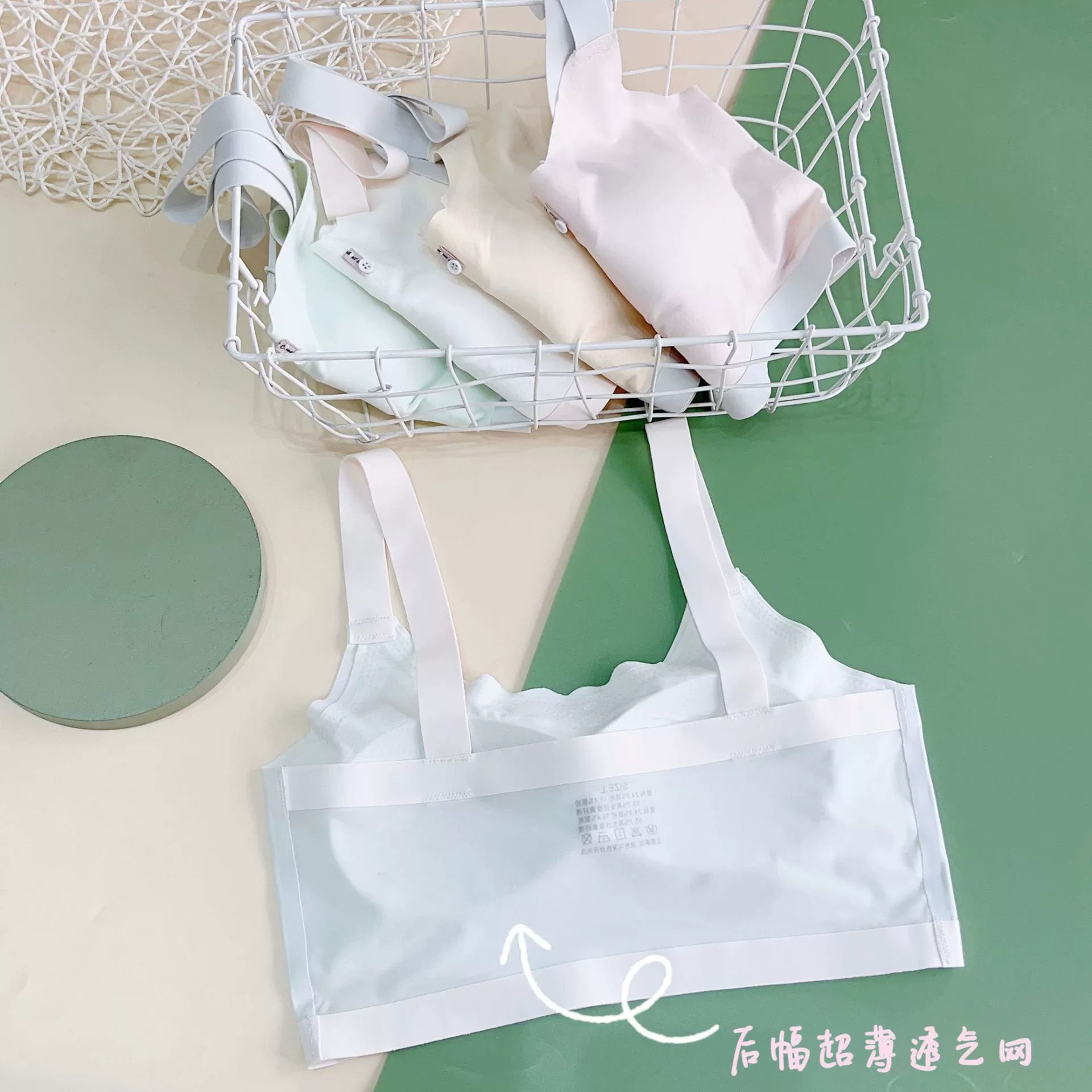 А underwear для учащихся начальной школы, противоударный беспроводной бюстгальтер, бюстгальтер для девочек-подростков, для младшей школы