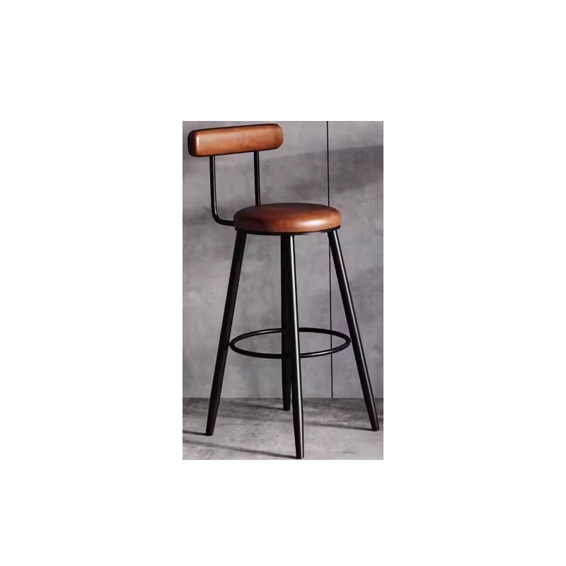 앉은키 65cm + 브라운 가죽
