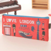 Cartoon cute pencil case, stationery for pencils for elementary school students, oxford cloth, wholesale