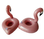 Portavasos inflable unicornio Piña Sandía de coco pato Cisne Portavasos flotante portavasos suministros de agua