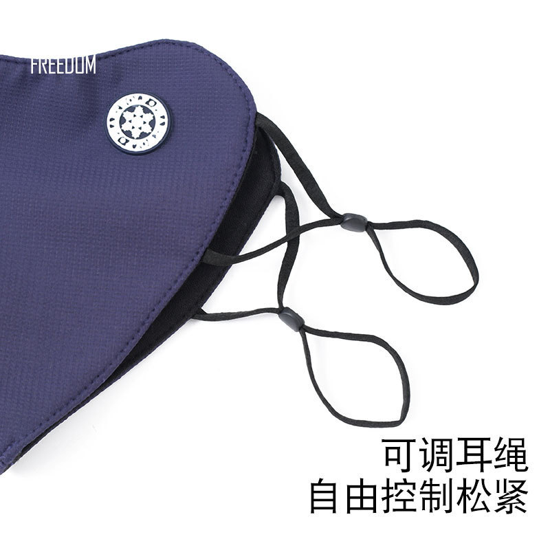 Otoño e invierno transpirable ojo esquina cálida máscara a prueba de frío a prueba de polvo a prueba de viento moda lavable hombres y mujeres máscara A80-KZH