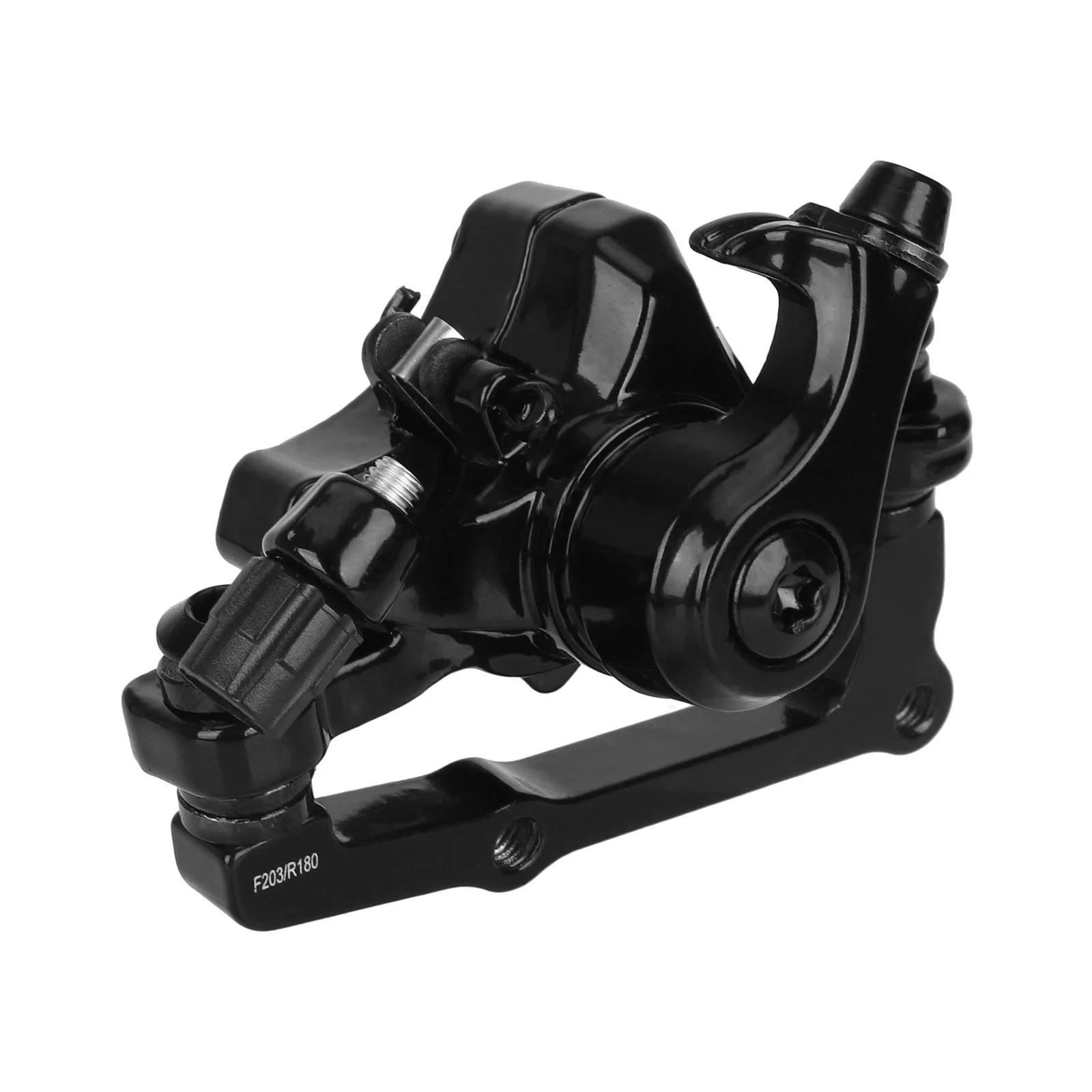 自行车180mm后面碟刹器50mm安装孔距 刹车制动卡钳 拉闸限定器-阿里巴巴
