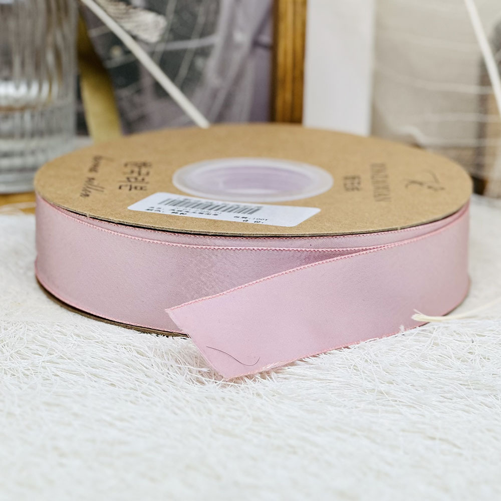 Cinta de satén brillante de color sólido 5cm cinta de regalo de la mano accesorios para el cabello ramo paquete de material DIY arco productos semiacabados