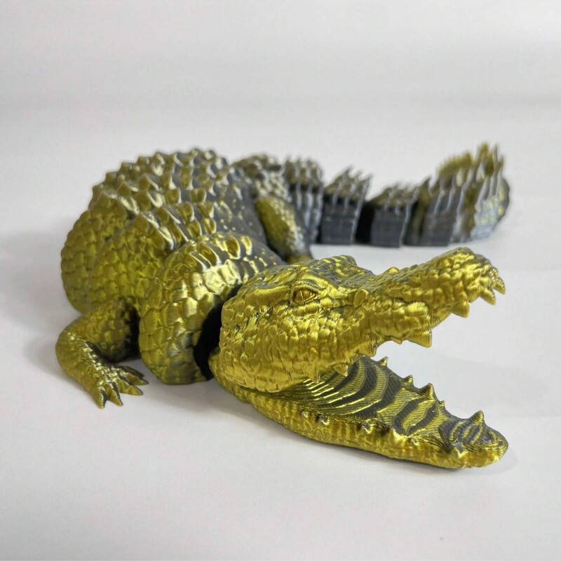 3D Printing Crocodile Cross-Border Hot Selling 3D Printing Toys Printing Animal 3D Printing Ornaments Dragon Toys 3D Printing Crocodile Cross-Border Hot Selling 3D Printing Toys Printing Animal 3D Printing Ornaments Dragon Toys