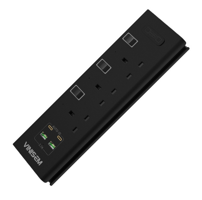 Nuevo transfronterizo dedicado para interruptor independiente enchufe 3.7A4USB enchufe de fila TYPE-C placa de conexión de carga rápida