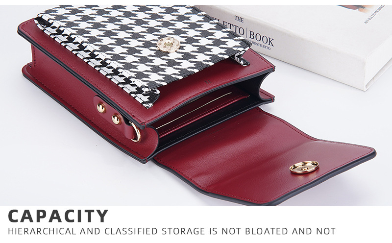 Women's Crossbody Bag Small Square Shoulder Phone Bag Stylish_voghion.com