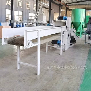 干湿树皮板材粉碎机 输送带木板木条桑条木屑机 桉树杨树破碎机