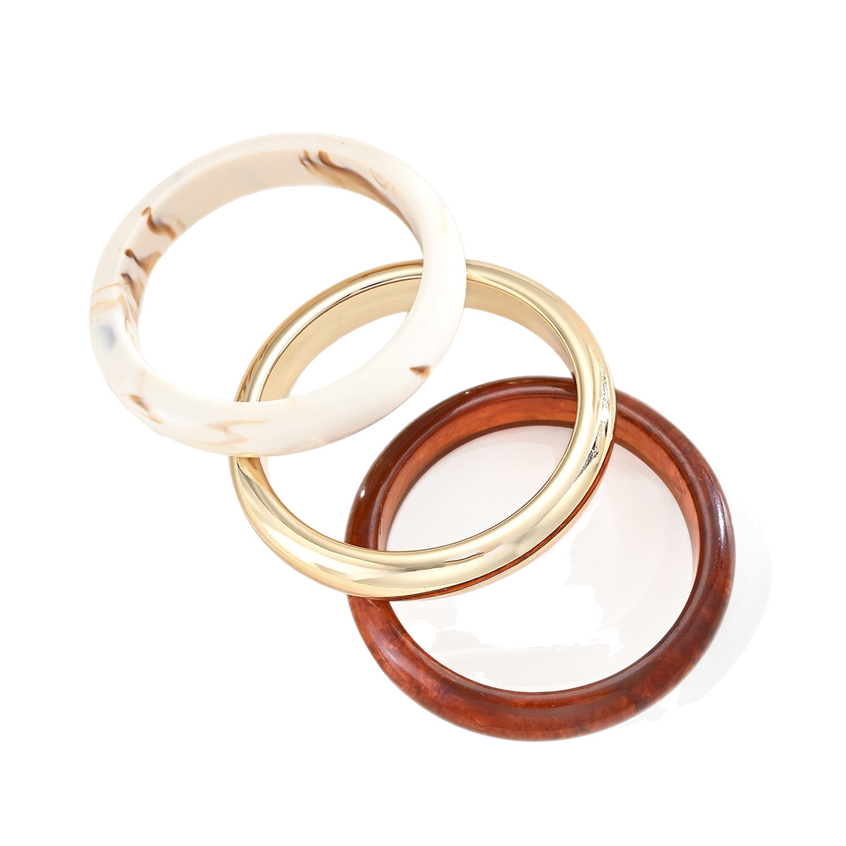 Europa y los Estados Unidos venta cruzada de lujo ligera espejo amplio borde pulsera creativa de alta calidad temperamento simple moda personalidad pulsera mujer