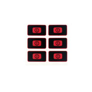 Percent Power Indicator Switch Surface Sticker Speed Regulator Film Key Switch Surface Sticker Pc Panel Can Be Customized