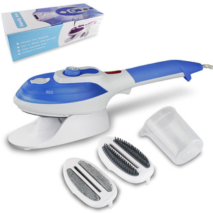 Cross-Border 2-in-1 Garment Steamer Portable Steam Iron Brush 800W Power Adjustable Temperature Electric Iron Hanging Ironing Steam Brush