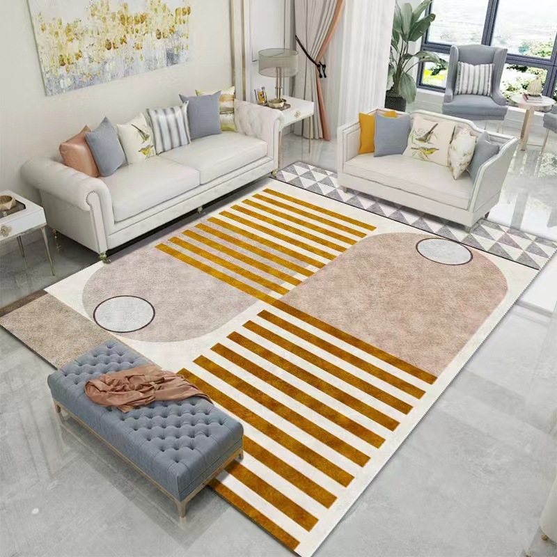 Modern fresh carpet for living room
