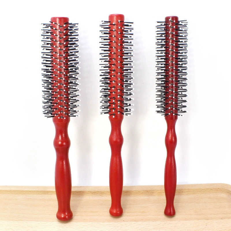 Оптовая продажа деревянная без гривы вьющиеся расческа парикмахерская