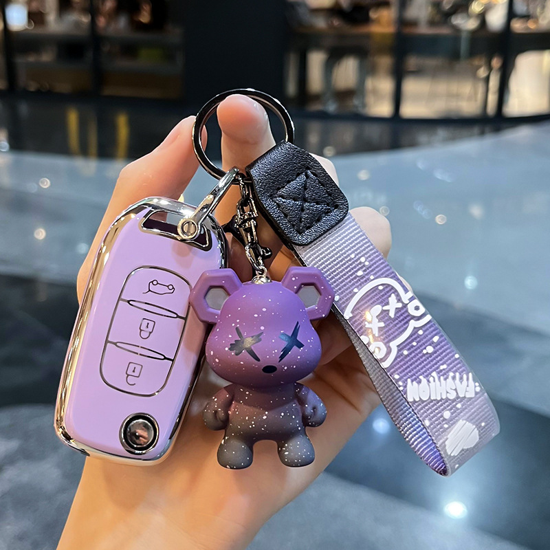 Aplicable a Dongfeng Reno Corea clave caso Corea 2022 Reno coche de gama alta funda protectora hebilla bolsa