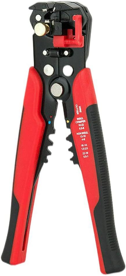 5 in 1 Self-Adjusting Wire Stripper Cutter, Wire Crimping To