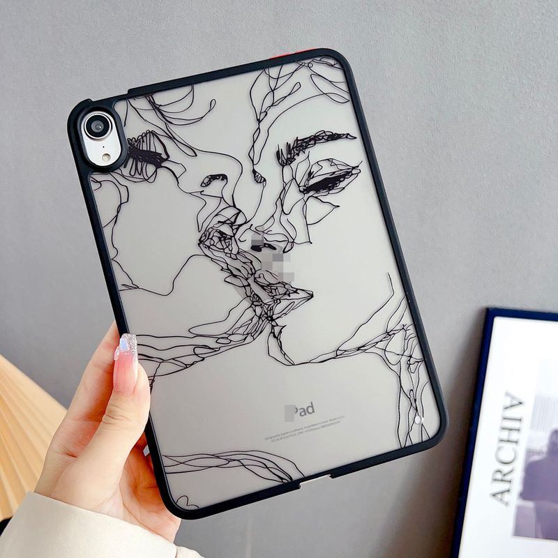 南米風彩色絵はipad pro 13リンゴ保護カバーの新型高級転倒防止全包イラストmini6/7を適用している|undefined