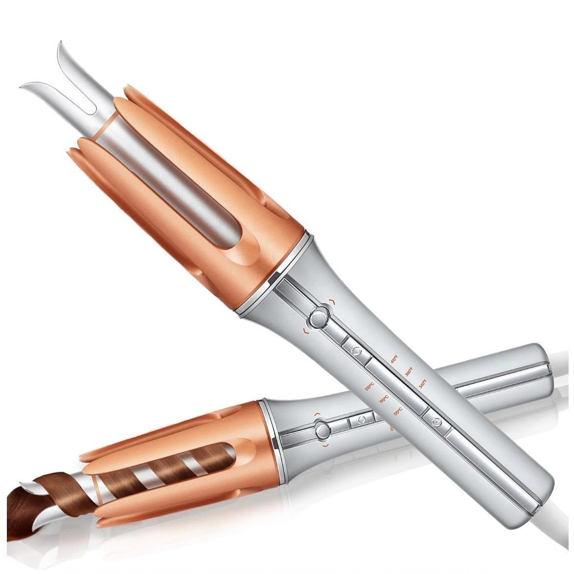 Cross-Border New Foreign Trade Fully Automatic Curling Iron for Lazy People, Negative Ion Perm, Large Curls and Big Waves for Women Without Damaging Hair