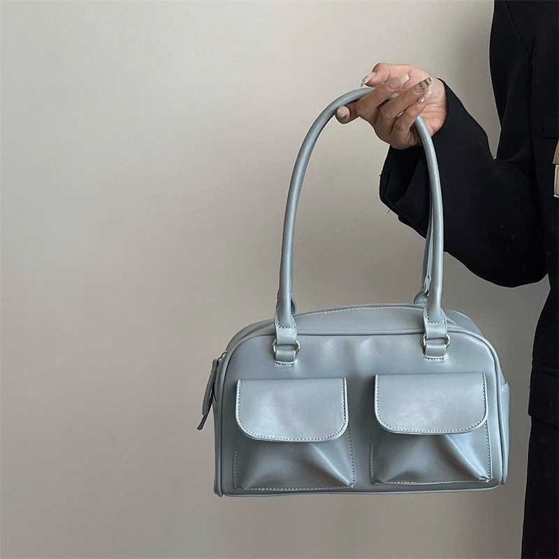 Underarm Shoulder Bag, Retro One-Shoulder Handbag, 28×10×16 cm, Capacious