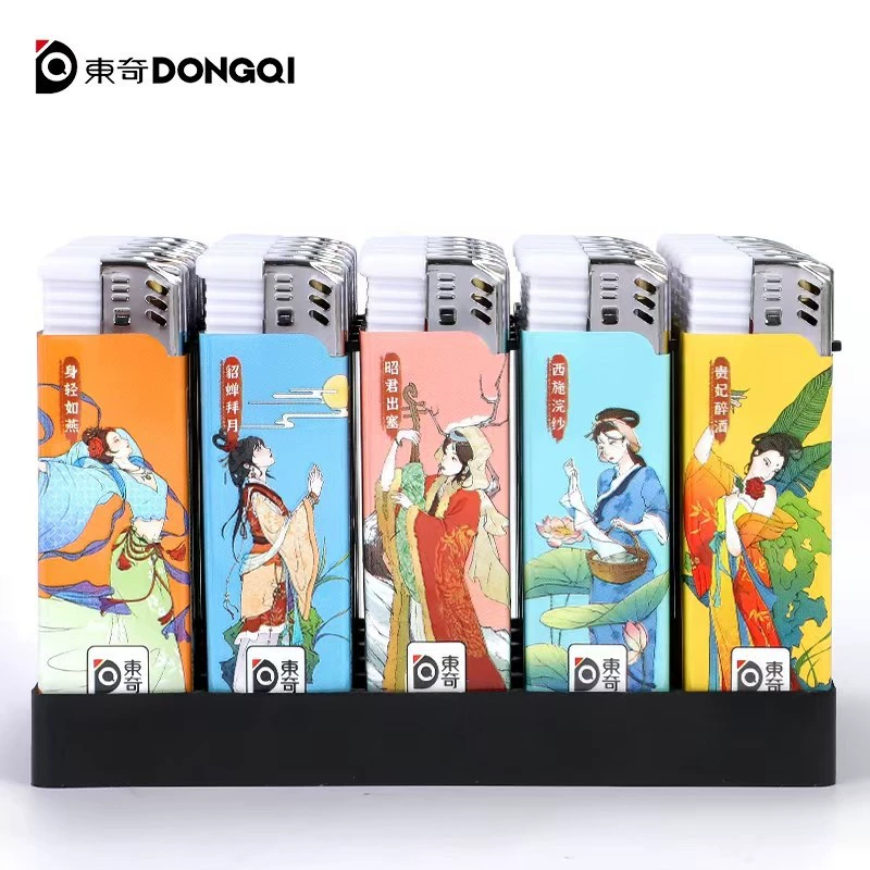 Производитель оптовая продажа Dongqi 180 прямая зажигалка, чтобы увеличить утолщение, высокое качество стойкость к падению