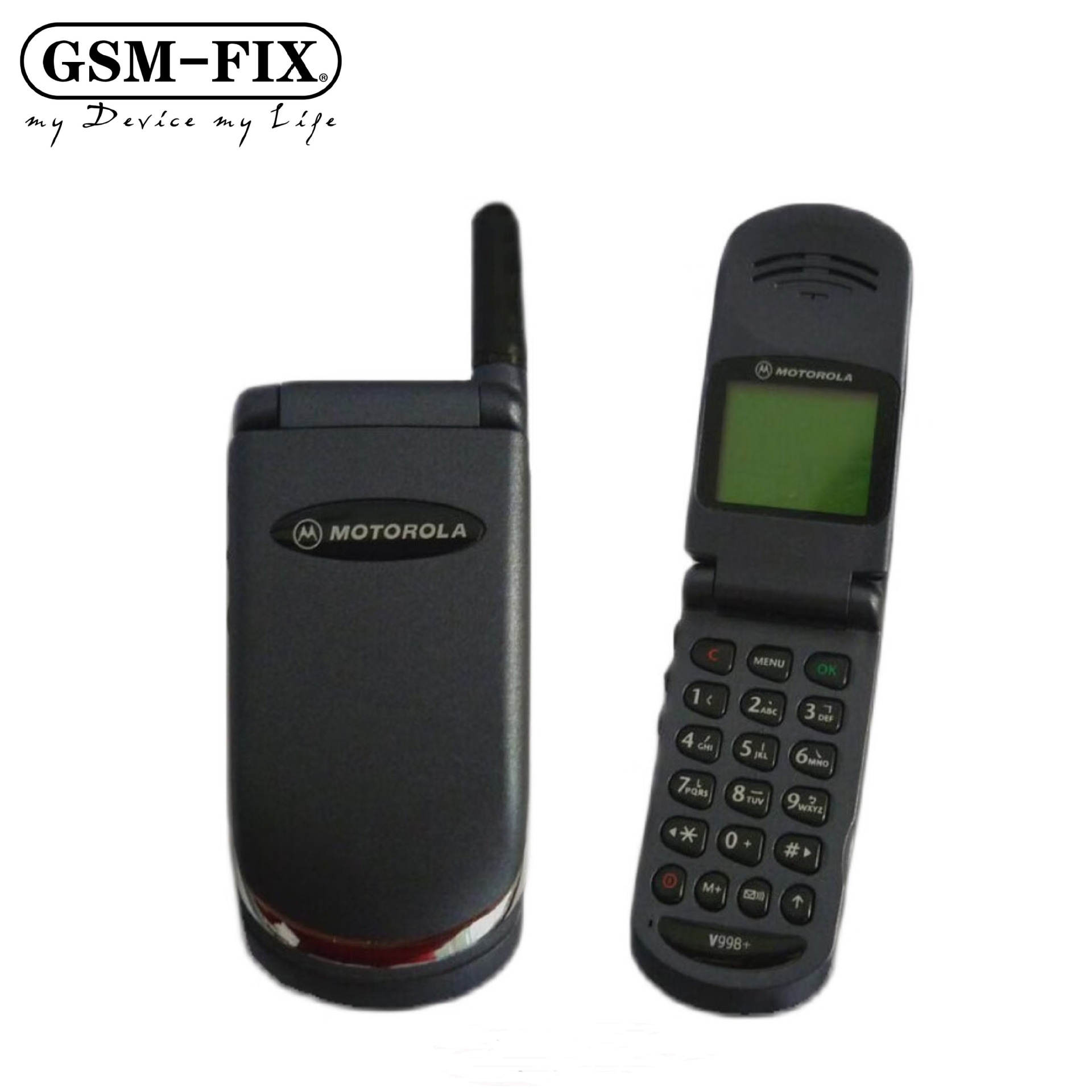 Motorola Classic Old V998 Mobile Phone Foldableing Flip Design Suitable for Traditional Phone Spare Export