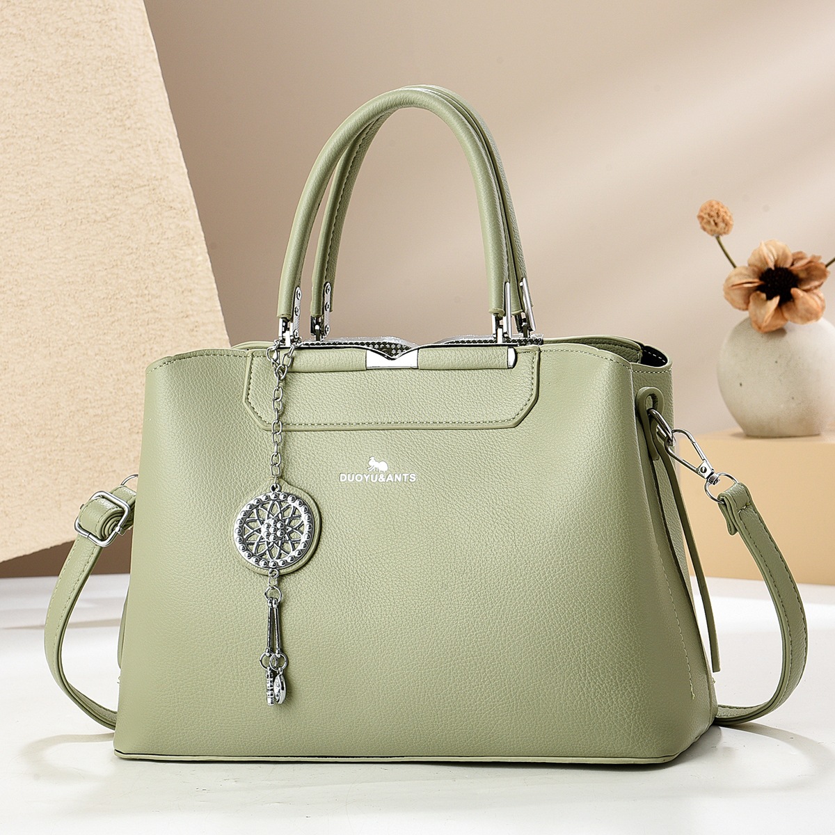 Bolsos de marca de alta gama para mujer 2025 nuevo bolso portátil para mujer, regalo para madre, práctico, viajero, todo fósforo, un solo hombro