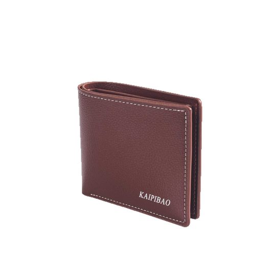 Cross-border Simple Short Men's High-end Sense Men's Wallet Ultra-light Soft Leather Korean-style Litchi Wallet Walle