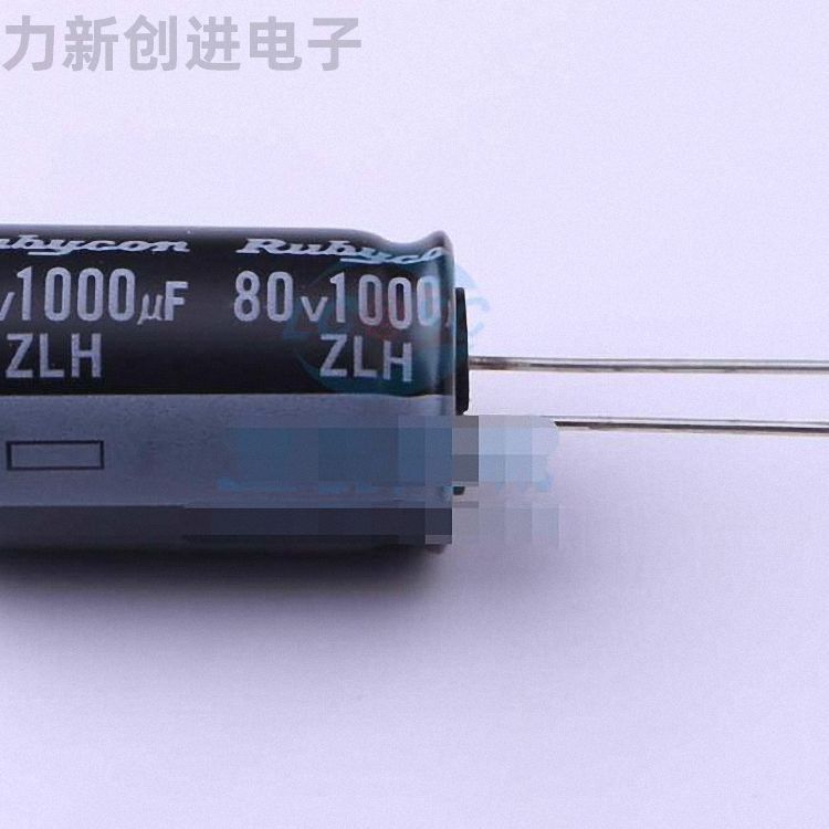 80ZLH1000MEFC18X31.5描述1000uF 80V电解电容器
