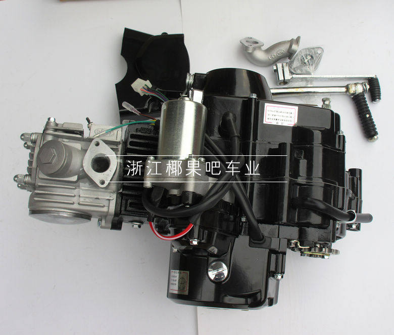 Small Off-Road Motorcycle Parts, Small Monkey Bike with Curved Frame, Electric and Kick Start, Hand-Operated Clutch Engine