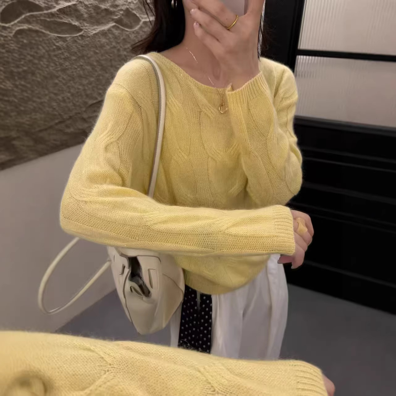 Korean Style~ Sequin Dense Teddy Bear Fleece Pullover Sweater for Women 1106-167